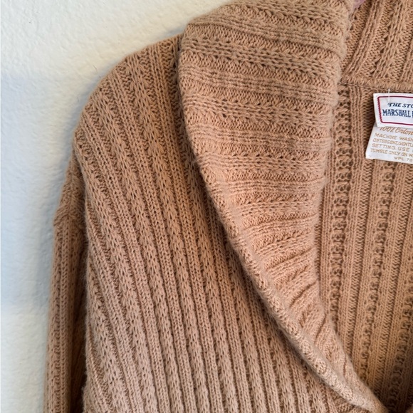 Marshall Field & Co Front Button Collar Cardiganan Knit Sweater - Picture 6 of 9